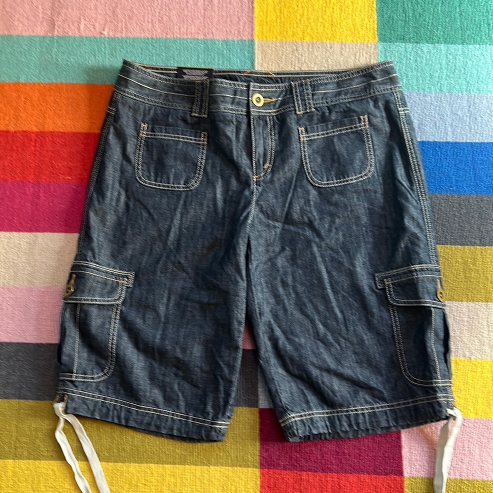 Tommy Hilfiger denim cargo shorts